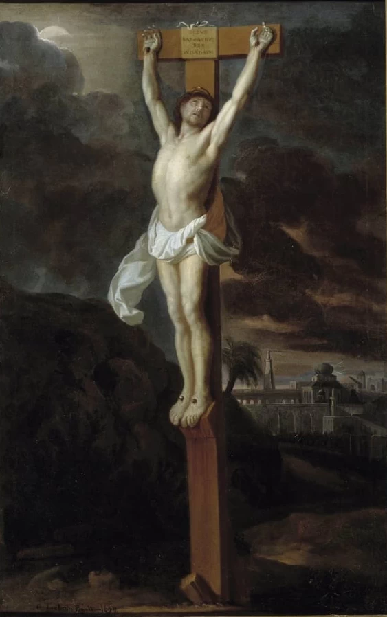Cristo in croce - Palais de Longchamp, Marseille